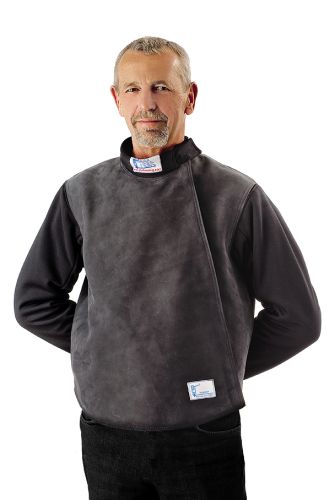 Férfi mester plasztron bőrözött PROFI