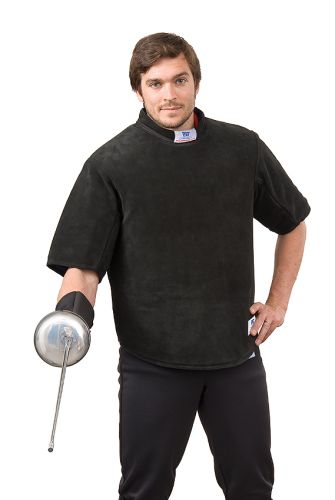 Férfi mester plasztron bőrözött rövid bőr ujjal LIGHT