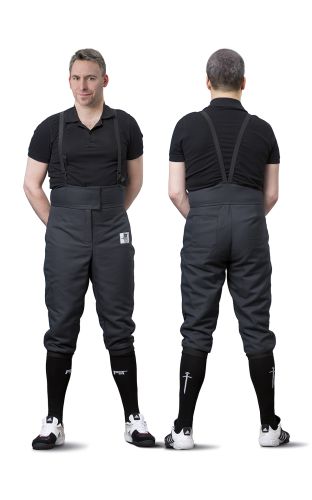 Férfi FEKETE nadrág 800N