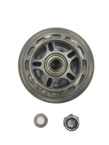 Kerék+anya gurulós zsákokhoz (DUPLO, FENCER, PENTATHLON)