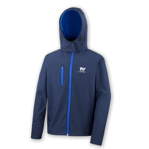 Férfi softshell kabát sötétkék PBT