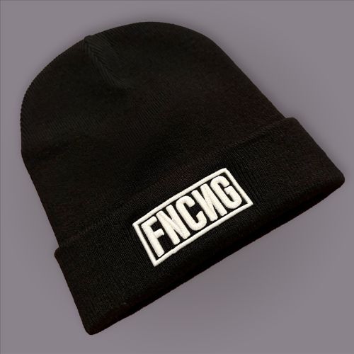 FNCNG Essential beanie kötött sapka fekete